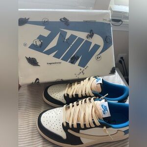 Travis Scott Jordan 1 Fragment Lows